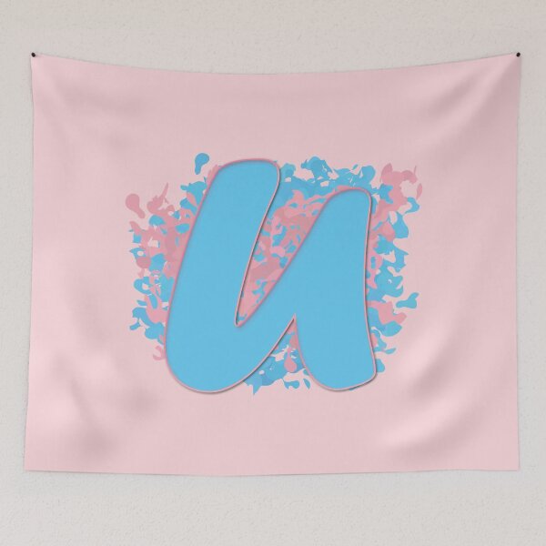 Item preview, Trans U Letter, The Trans Letter U designed and sold by CharlottePlaceArt.