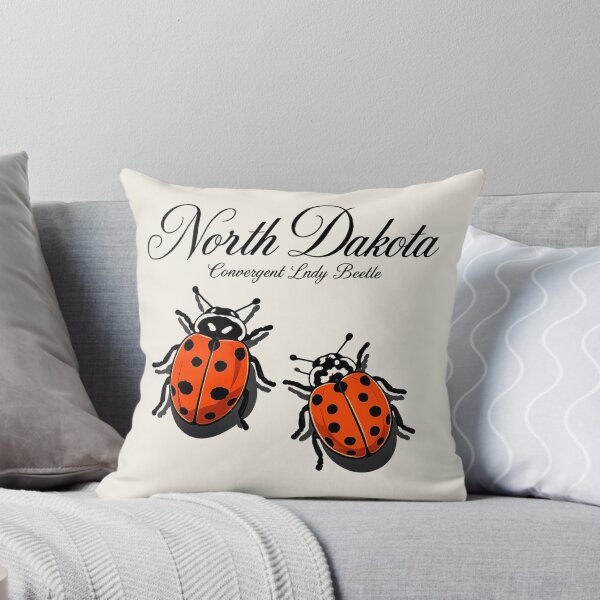 Item preview, North Dakota Convergent Lady Beetle Retro State Insect designed and sold by The-Drip-Studio.