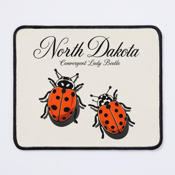 Item preview, North Dakota Convergent Lady Beetle Retro State Insect designed and sold by The-Drip-Studio.