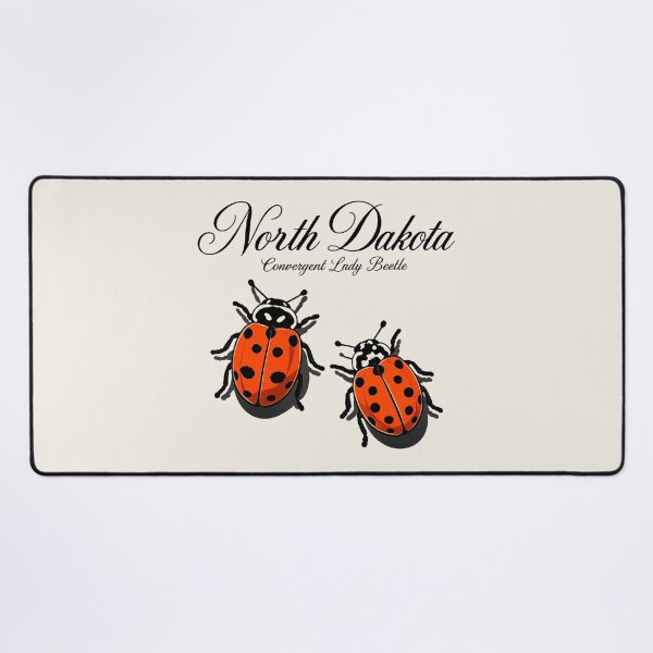 Item preview, North Dakota Convergent Lady Beetle Retro State Insect designed and sold by The-Drip-Studio.