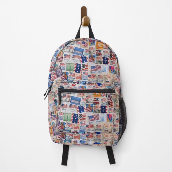 Item preview, Scattered USA Postage Stamps designed and sold by collageDP.