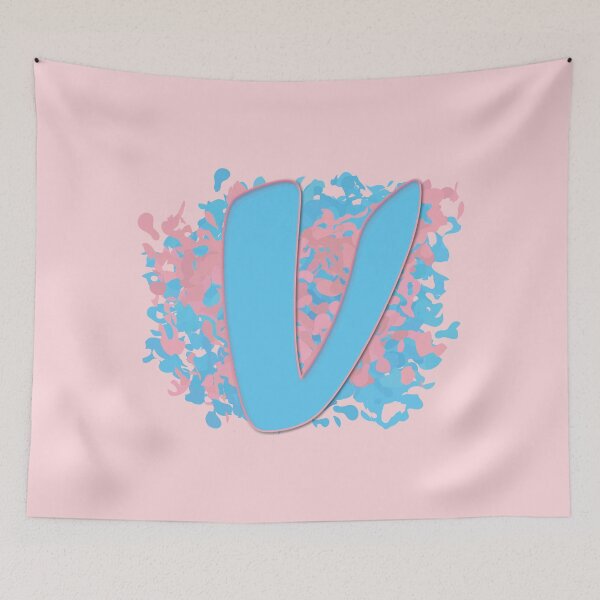 Item preview, Trans V Letter, The Trans Letter V designed and sold by CharlottePlaceArt.