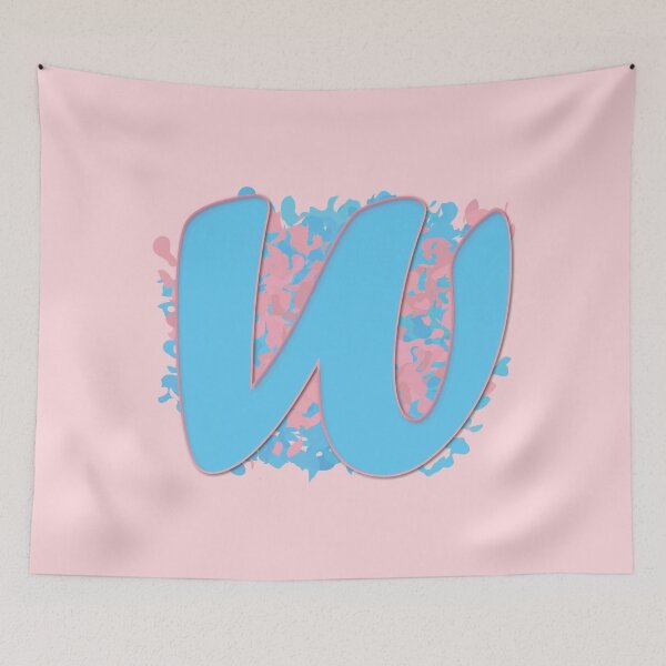 Item preview, Trans W Letter, The Trans Letter W designed and sold by CharlottePlaceArt.