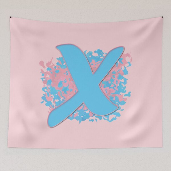 Item preview, Trans X Letter, The Trans Letter X designed and sold by CharlottePlaceArt.