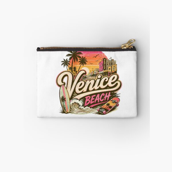 Item preview, Venice Beach California Retro Sunset Surf Skate Chill designed and sold by Sitred123.