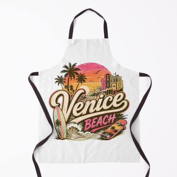 Item preview, Venice Beach California Retro Sunset Surf Skate Chill designed and sold by Sitred123.