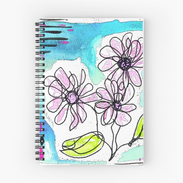 Item preview, Pink Floral Scene designed and sold by True Poison.