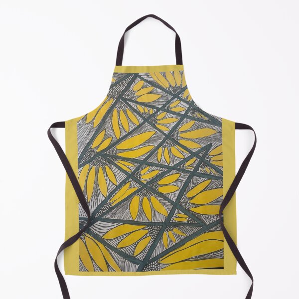 Item preview, Geometric sunflower fields designed and sold by Aurore_art.