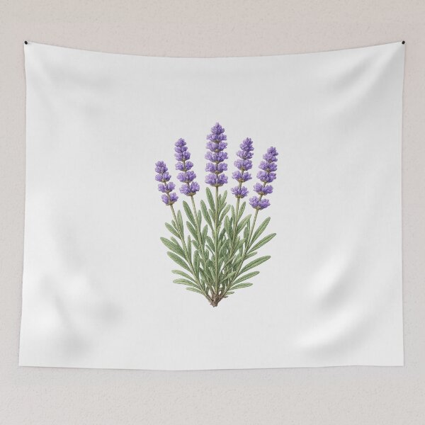 Item preview, Vintage Style Botanical Illustration of Lavender designed and sold by ARIN2550.