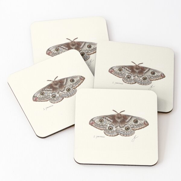 Item preview, Saturnia Emperor Moth Print - Vintage Entomology Naturalist Art designed and sold by Fiurdelin.