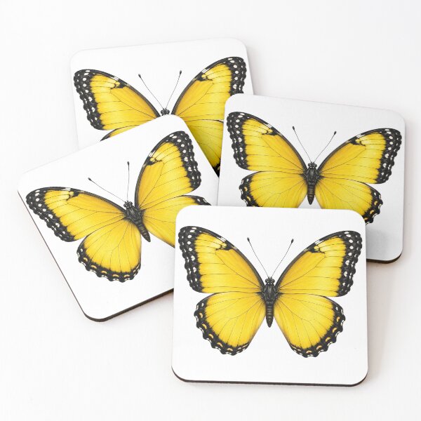 Item preview, Yellow Butterfly – Elegant Butterfly Illustration designed and sold by Seculinator.