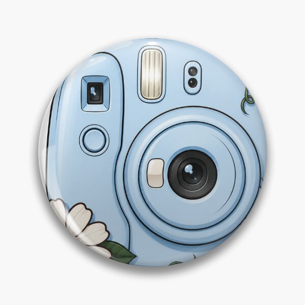 Item preview, Cute Floral Instant Camera Illustration designed and sold by myJPEG.