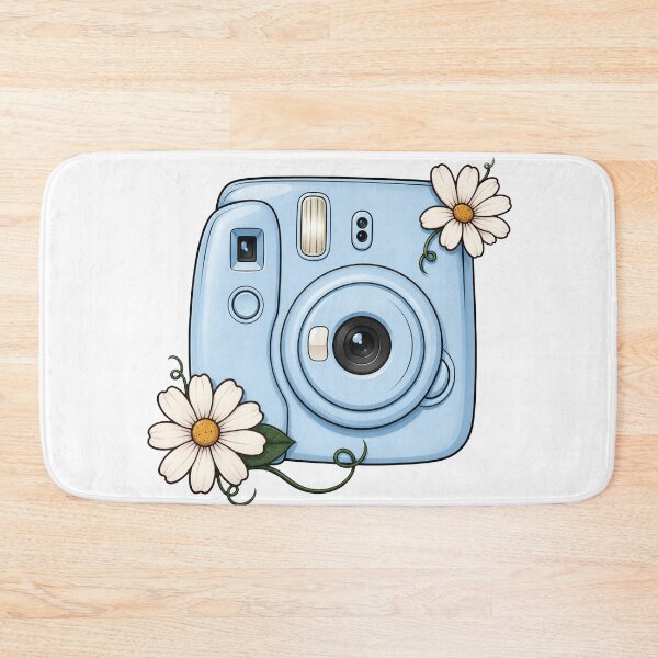 Item preview, Cute Floral Instant Camera Illustration designed and sold by myJPEG.