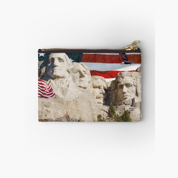 Item preview, Mount Rushmore America Flag designed and sold by mljdwhite.