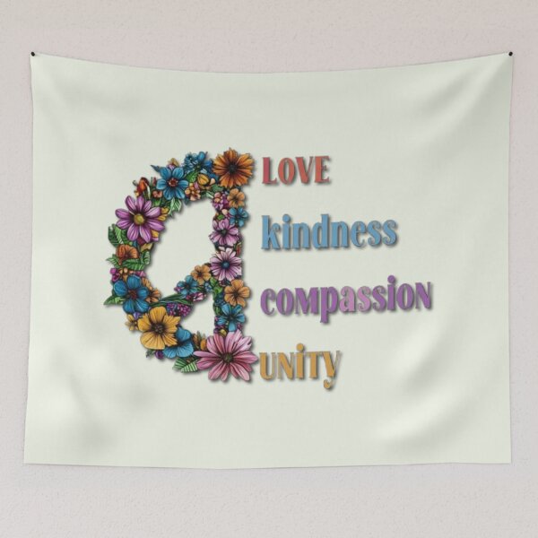 Item preview, Love Kindness Compassion Unity designed and sold by Aise06.