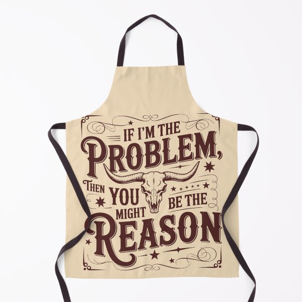 Item preview, Funny Retro If I'm The Problem Then You Might Be The Reason designed and sold by legendaryskins.