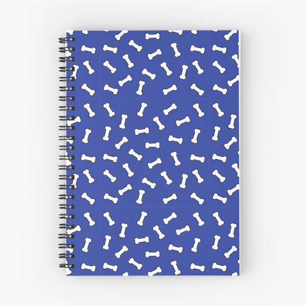 Item preview, Dog Bone Blue and White Cartoon Pattern designed and sold by CreativeTwins.