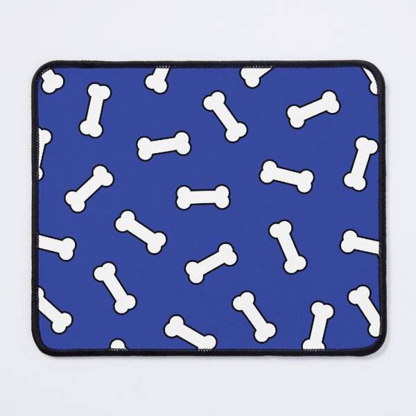 Item preview, Dog Bone Blue and White Cartoon Pattern designed and sold by CreativeTwins.