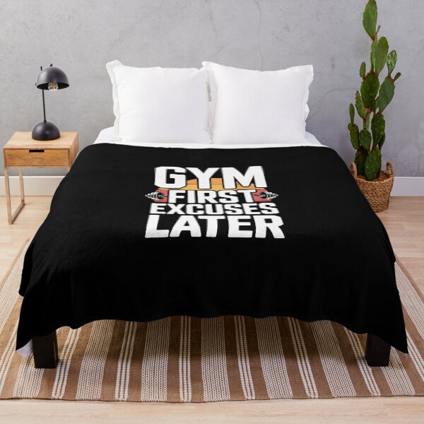 Item preview, Gym First Excuses Later designed and sold by jkrphoto.