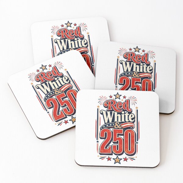 Item preview, Red, White & 250 - 4 designed and sold by vsartmaking.