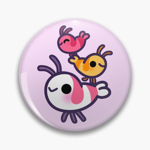 Item preview, Shy Shrimp pattern - pink designed and sold by pikaole.