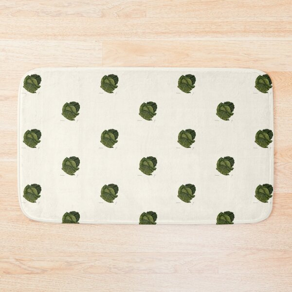 Item preview, Savoy Cabbage Botanical Print - Brassica Kitchen Vegetable Art designed and sold by Fiurdelin.