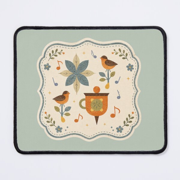 Item preview, Folk Melody Birds designed and sold by mellow-koko.