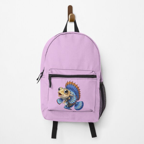 Item preview, Cute Blue Betta Fish Cartoon Vector Illustration designed and sold by Krincydigitalart.