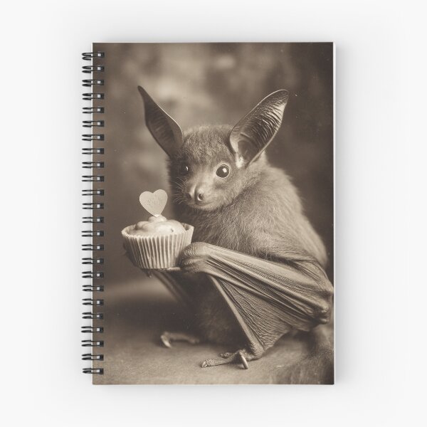 Item preview, Bat with Heart Cupcake designed and sold by SpecInkStudio.