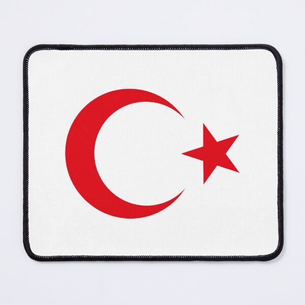 Item preview, Turkey Flag Crescent Star (Türkiye Bayrak / Red) designed and sold by MrFaulbaum.