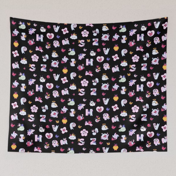 Item preview, Shy Shrimp pattern - dark designed and sold by pikaole.