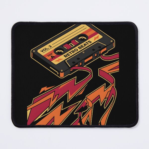 Item preview, Retro 1980s Cassette Tape Vintage Audio Graphic designed and sold by EKHOAISTORE.
