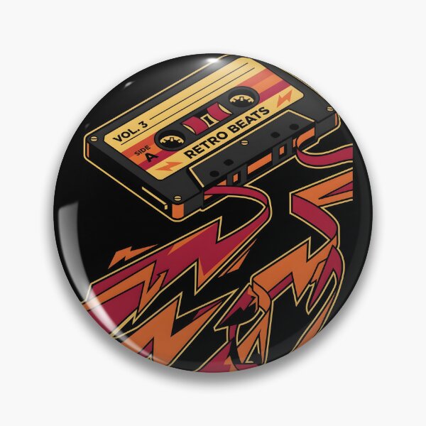 Item preview, Retro 1980s Cassette Tape Vintage Audio Graphic designed and sold by EKHOAISTORE.