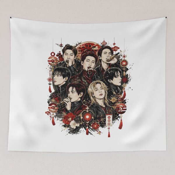 Item preview, BTS Arirang Era – Dark Red K-Pop Legends designed and sold by Kimheawon.