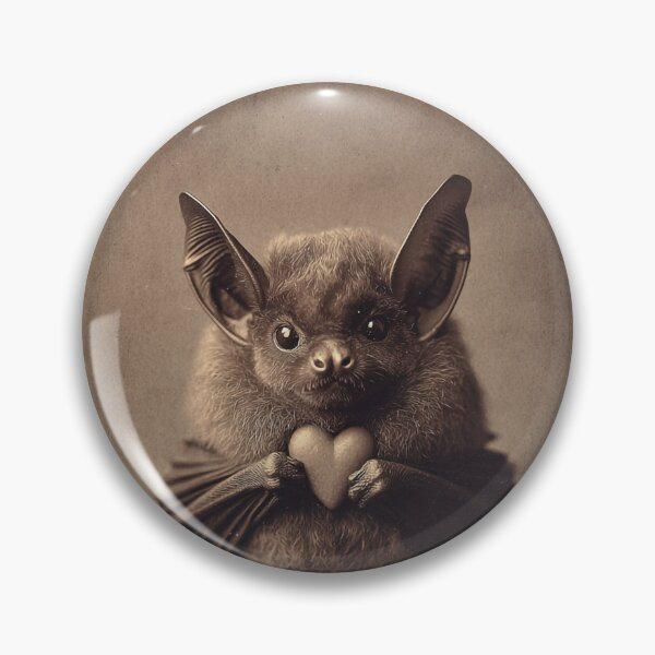 Item preview, Baby Bat Holding Heart designed and sold by SpecInkStudio.
