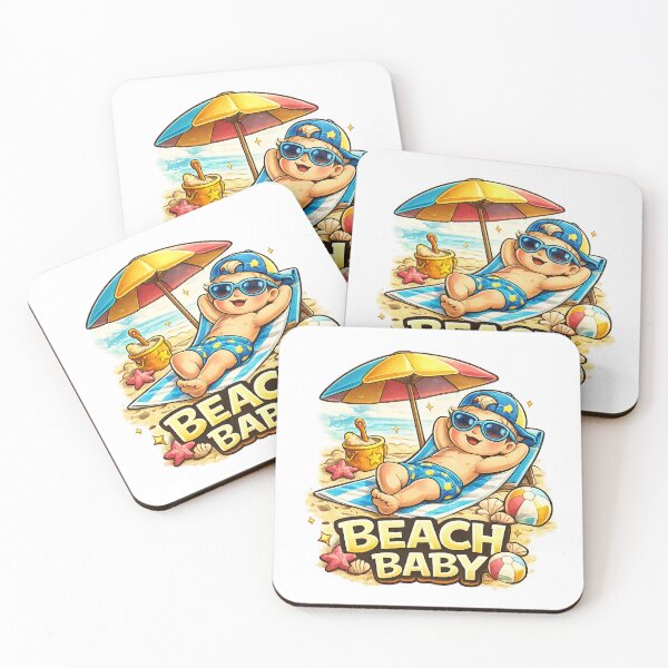 Item preview, Beach Baby Boy designed and sold by Someone Thinks It's Funny.