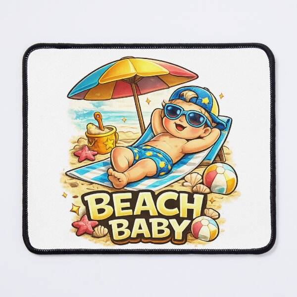 Item preview, Beach Baby Boy designed and sold by Someone Thinks It's Funny.