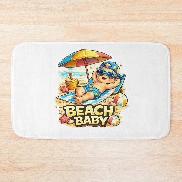 Item preview, Beach Baby Boy designed and sold by Someone Thinks It's Funny.