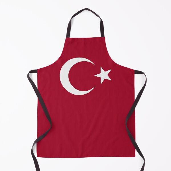 Item preview, Turkey Flag Crescent Star (Türkiye Bayrak / White) designed and sold by MrFaulbaum.