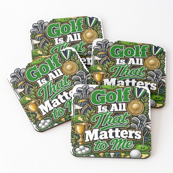 Item preview, Golf Is All That Matters To Me designed and sold by Squiggle Happy.