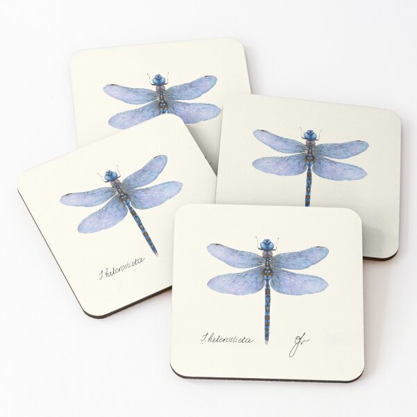 Item preview, Bluetail Damselfly Print - Ischnura Entomology Naturalist Art designed and sold by Fiurdelin.