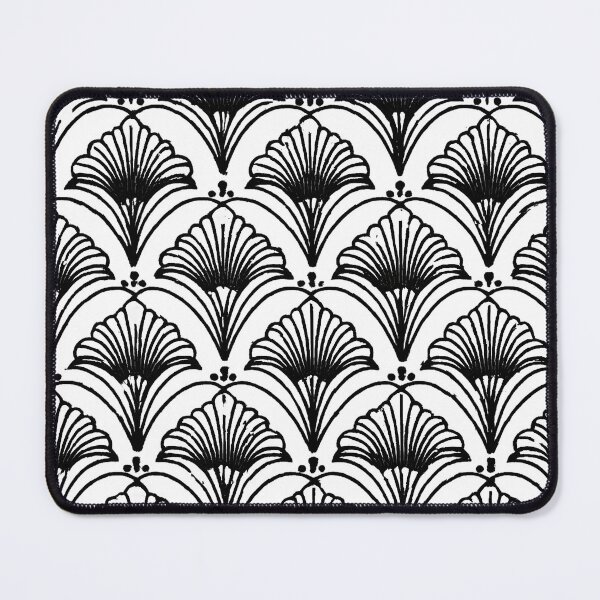 Item preview, Black Art Deco Fan Pattern designed and sold by FilBlue.