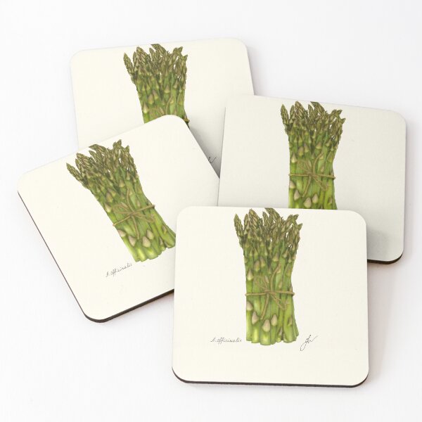 Item preview, Asparagus Botanical Print - Officinalis Kitchen Vegetable Art designed and sold by Fiurdelin.