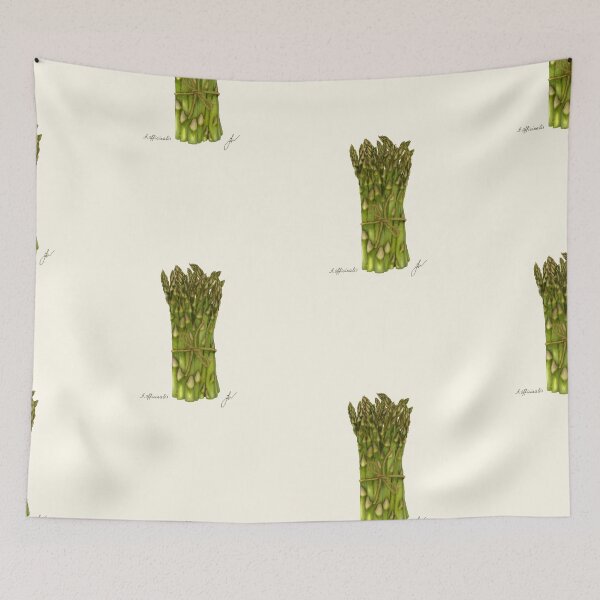 Item preview, Asparagus Botanical Print - Officinalis Kitchen Vegetable Art designed and sold by Fiurdelin.