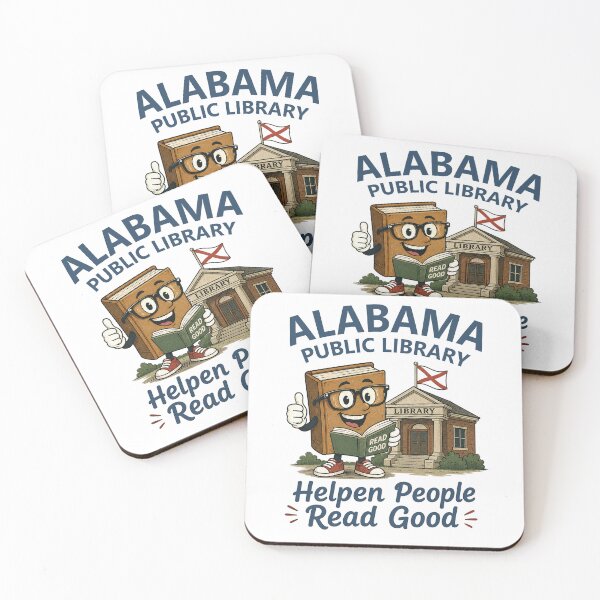 Item preview, Alabama Public Library designed and sold by Pink Hombre.