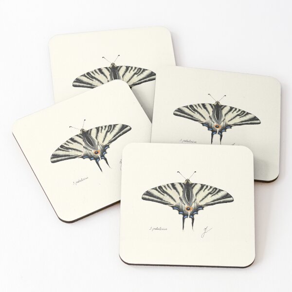 Item preview, Scarce Swallowtail Print - Iphiclides Entomology Naturalist Art designed and sold by Fiurdelin.