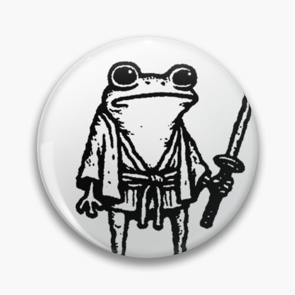 Item preview, Frog Samurai (‘twas the tism mlord) designed and sold by AussieMagicman.