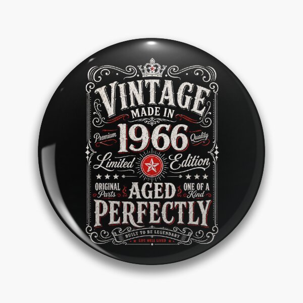 Item preview, Vintage Made in 1966 Aged Perfectly 60th Birthday Gift designed and sold by G350.