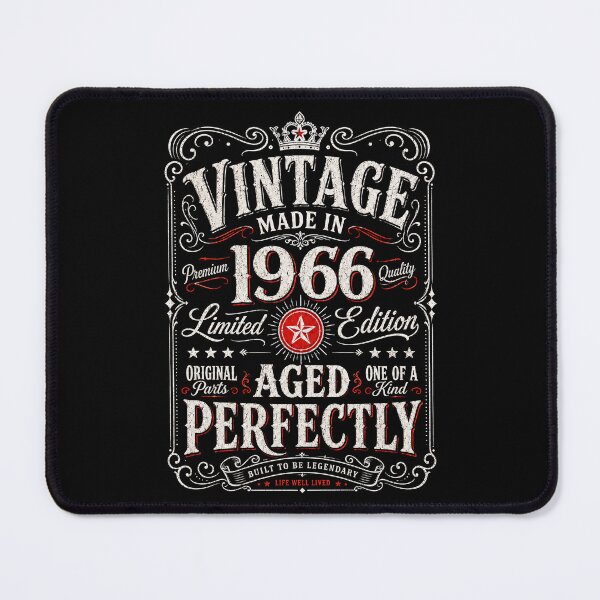 Item preview, Vintage Made in 1966 Aged Perfectly 60th Birthday Gift designed and sold by G350.