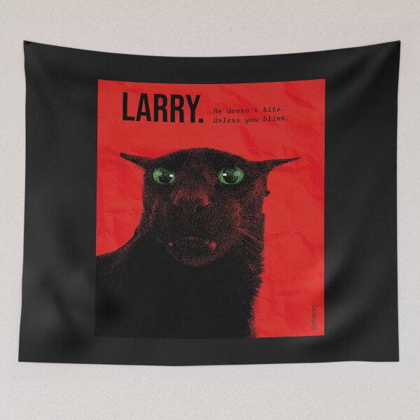 Item preview, Evil Larry Fanart Poster designed and sold by dillarrart.